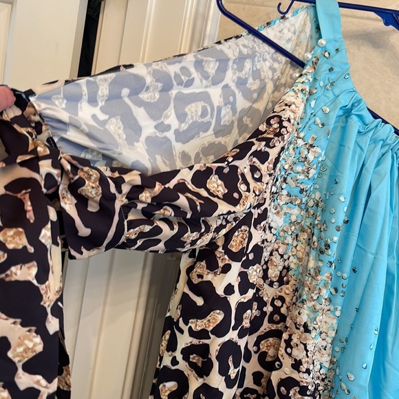 Casual Leopard Halter Loose Blouse - Picture 4 of 6